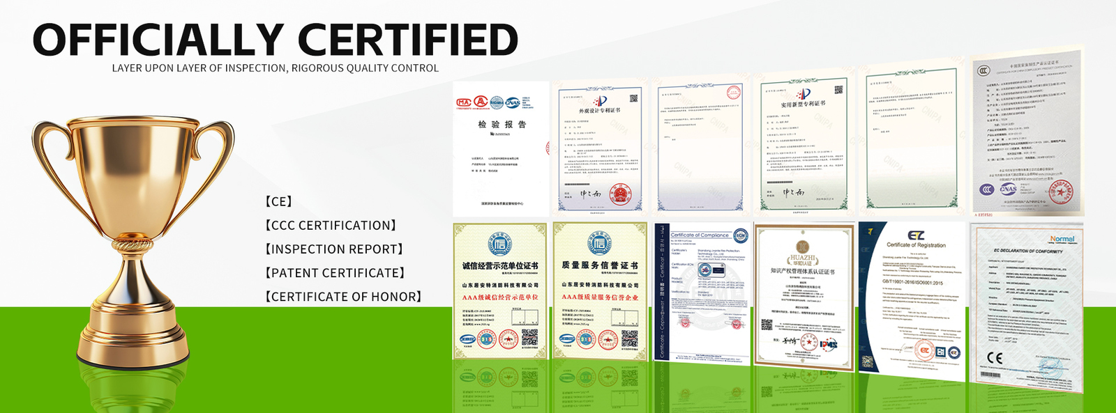 qualidade Cobertor de extintor de incêndio fábrica