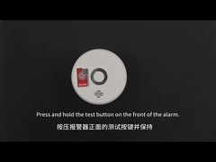 Aplicação do alarme de fumo em vídeo de operação, em casa e noutros locais