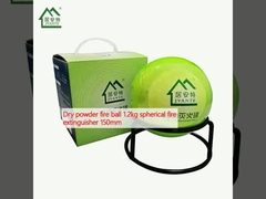 Esfera de incêndio de pó seco 1,2 kg extintor de incêndio esférico 150 mm