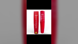 Extinção rápida de incêndio em 6 segundos | Teste de extintor de aerossol portátil JAT-119