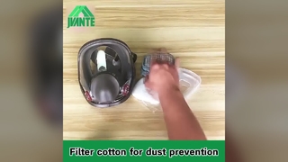 Guia de instalação da máscara de gás MJ-4006