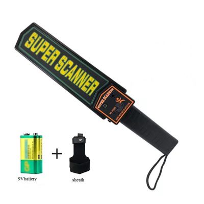 Detector de metais portátil de 9 V com bateria