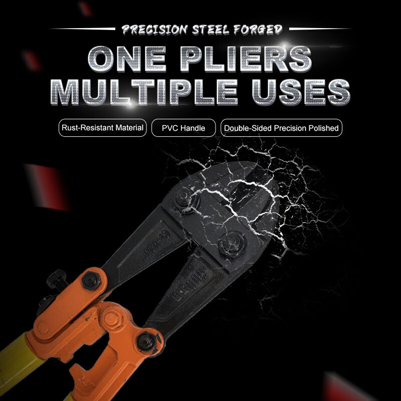 10KV Insulated Pliers CRV Steel Forged Cutting Tool For Wire Lock Heavy Duty 2.5kg Industrial