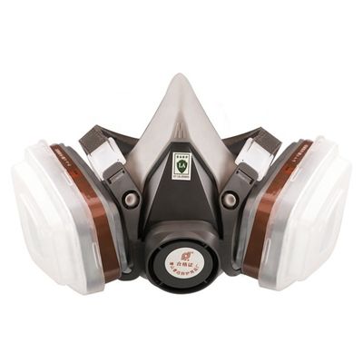 TTR ABS Equipamento de fuga de emergência Máscara de gás de meio rosto com filtração de ar