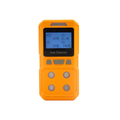 Detector de gás de oxigénio, combustível, sulfeto de hidrogénio, monóxido de carbono, quatro em um