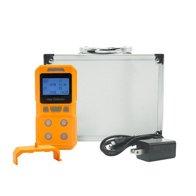 Detector de gás de oxigénio, combustível, sulfeto de hidrogénio, monóxido de carbono, quatro em um