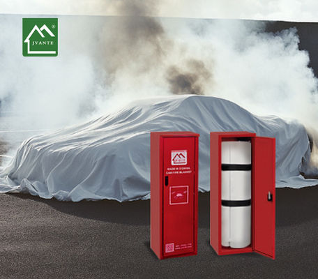 Cobertura anti-incêndio de fibra de vidro para automóveis Branco 4*6 6*8 6*9 10*12M ou sob medida