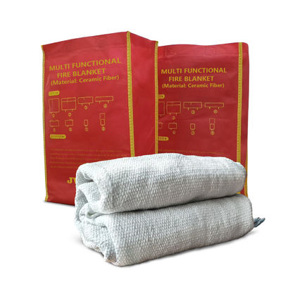 Cobertura de incêndio de fibra de cerâmica branca Solução de emergência perfeita para fábrica