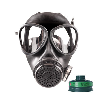 Respirador de silicone reutilizável KN95 cinza para proteção contra poeira e função da máscara de gás