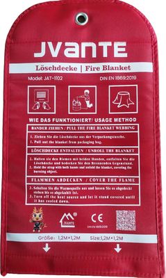 Cobertura de extintor de incêndio de resgate de incêndio 100% Cobertura retardadora de incêndio de fibra de vidro