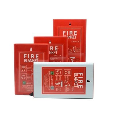 Cobertura de fogo de fibra de vidro Branco 1.2 * 1.2 Casa cozinha 430gm